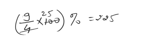 Percentage level -1